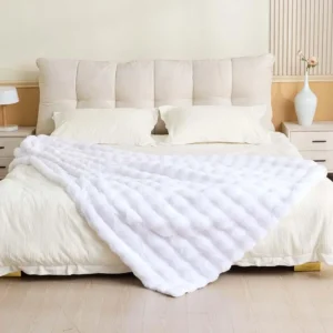 Luxury Faux Fur Throw Blanket